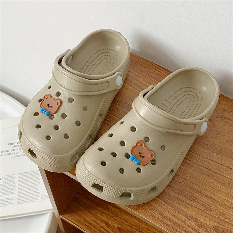 Flash lord Crocs-style sandale unisex, cu EVA pe partea superioară și talpă EVA, talpă de 3 cm, uscare rapidă și antiderapante.