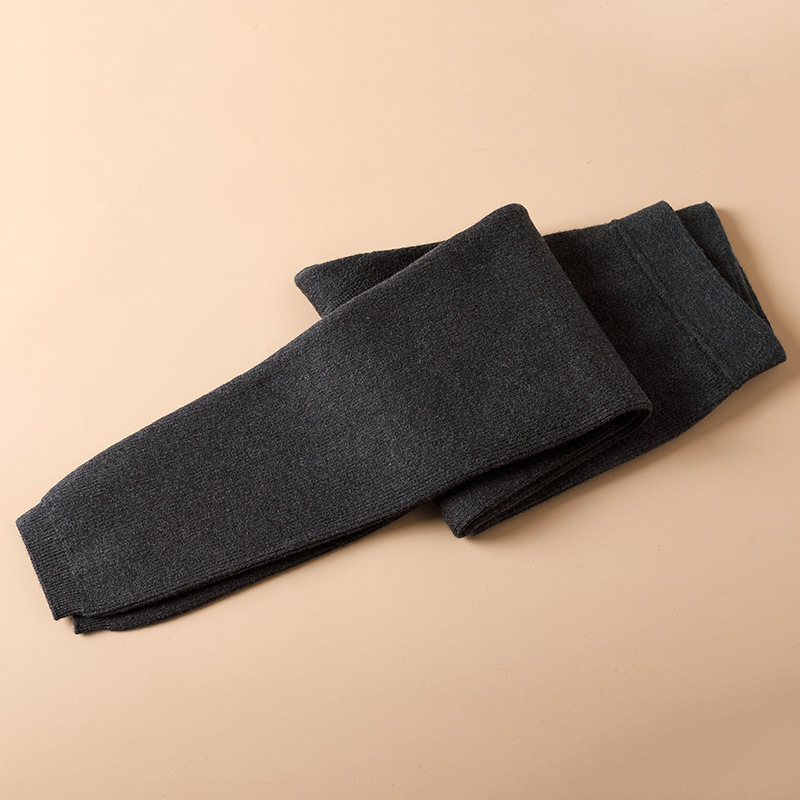 Unisex vilnos termo kelnes, aukštos juosmens su elastiniu dizainu, vidutinio svorio 181–200 g/m², vienos spalvos