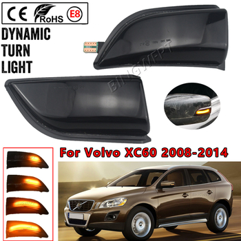 Мигачна светлина за Volvo XC60 2008-2014, ABS, 12V, за огледало за обратно виждане - BINGWFPT
