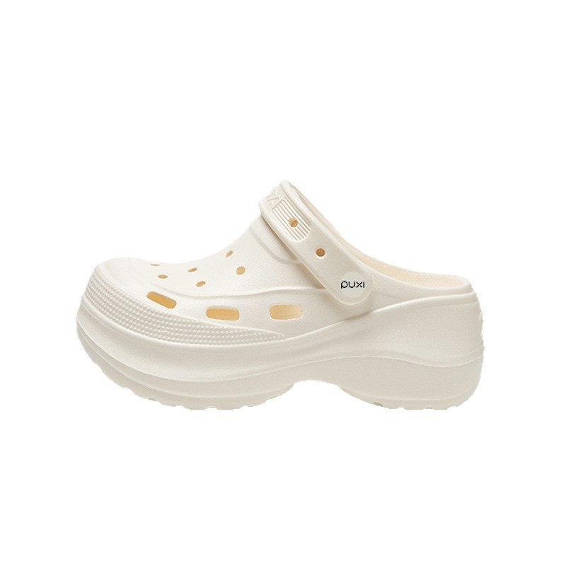 Clogs EVA – design Cloud, unisex, înălțime de 8 cm, talpă antiderapantă, control al mirosului, purtare zilnică