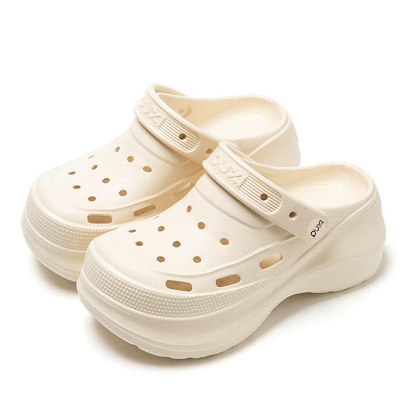 Clogs EVA – design Cloud, unisex, înălțime de 8 cm, talpă antiderapantă, control al mirosului, purtare zilnică