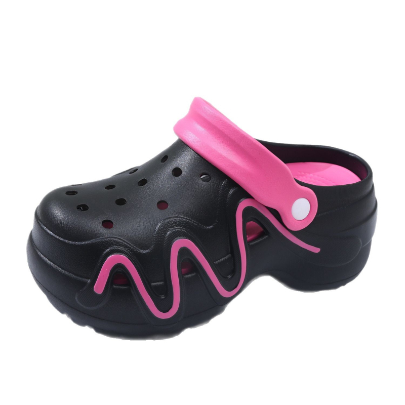 Bece Sandale Crocs, EVA pe partea superioară și talpă EVA, Unisex, respirabile, Primăvara 2025