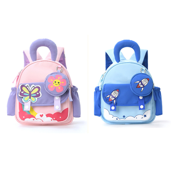 Rucsac pentru copii de călătorie — (Ușor; Capacitate mare; Model desen animat; Poliester; Unisex)