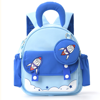 Rucsac pentru copii de călătorie — (Ușor; Capacitate mare; Model desen animat; Poliester; Unisex)