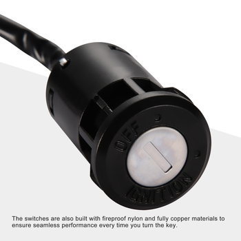 Διακόπτης ανάφλεξης για κλειδί δύο καλωδίων ηλεκτρικού σκούτερ και μοτοσικλέτας — Μοντέλο A62-KS, Μάρκα GOOFIT, Διαθέσιμη παραμετροποίηση