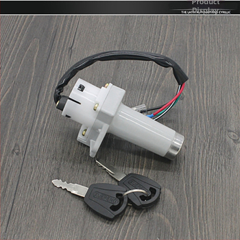 Mojielong WY125 rinkinys motociklui: elektrinė durų spyna, rakto jungiklis ir degalų bakelio dangtelio spyna