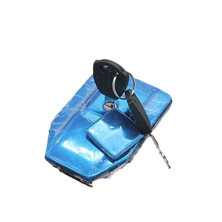 Комплект Mojielong WY125 за мотоциклет: електрическа ключалка за врата, ключ за превключвателя и заключване на капака на резервоара