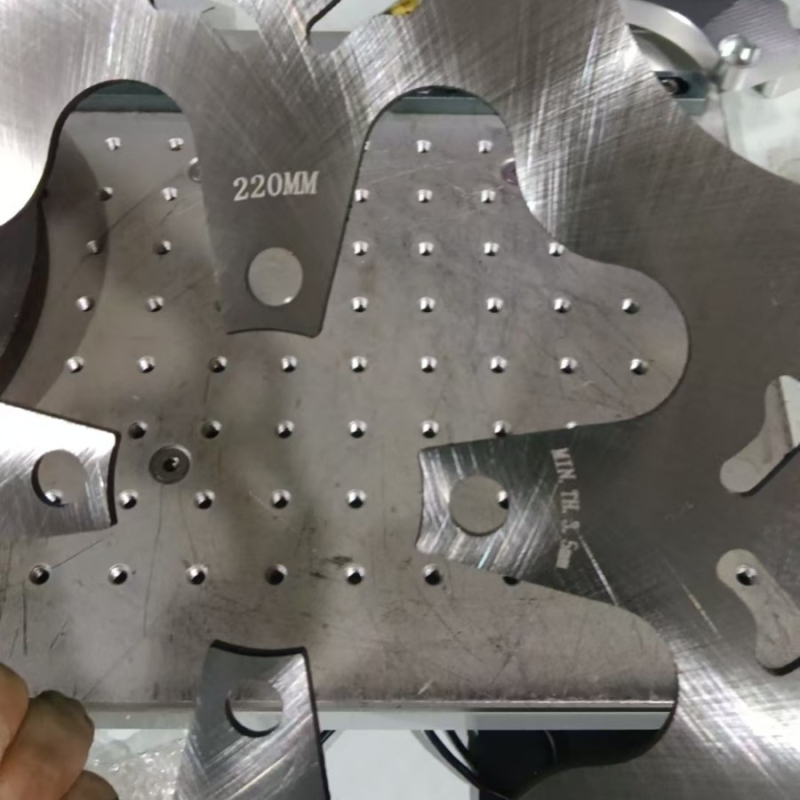 Мотоциклетен спирачен диск Zhuo Yang за мотоциклет