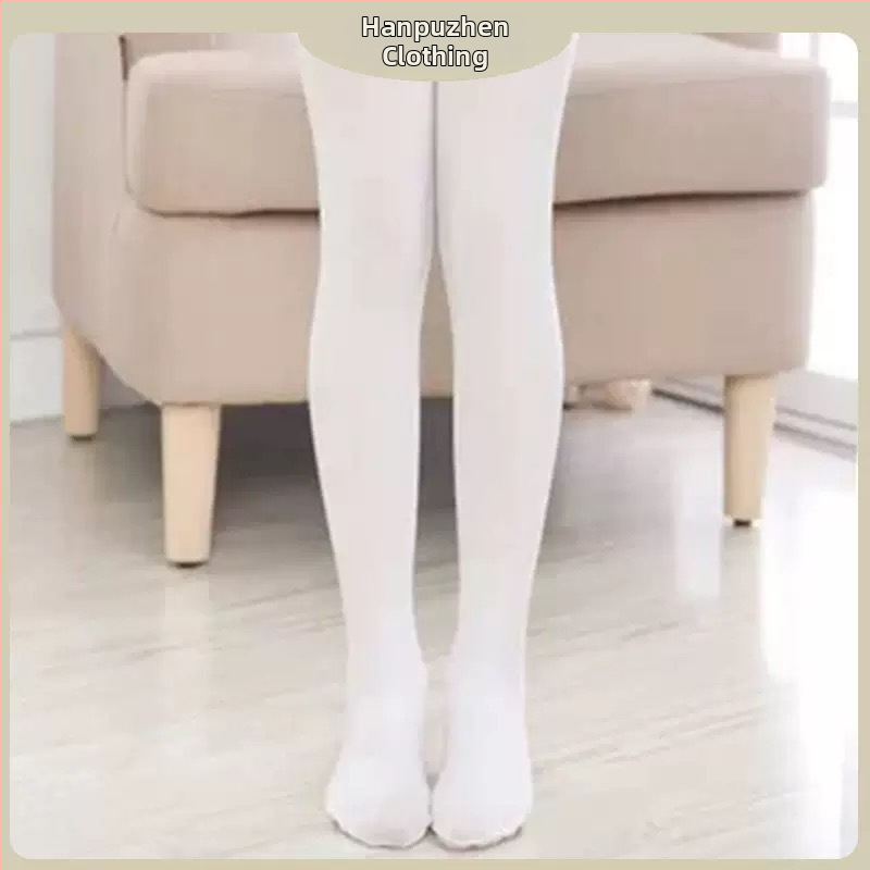 Bērnu deju zeķubikses ar flisa oderi un biezāku neilona audumu, elpojošas un sviedru uzsūcošas