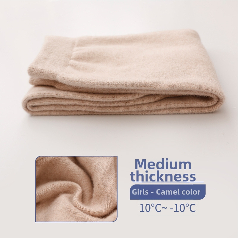 Vaikų vilnonių kelnių, 60% vilnos, aukštas liemuo su elastine juosta, atvira kirkšnies sritis, tinka rudens–žiemai