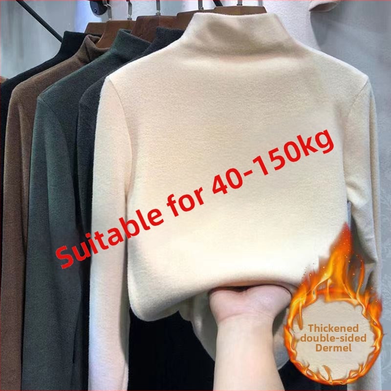 V-nyakú felső, hosszú ujjú, slim fit, pamut-poliészter keverék, hossz 50–65 cm