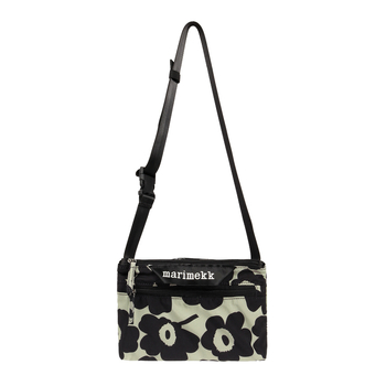 Geantă bucket cross-body cu imprimeu leopard și litere, material catifelat, căptușeală din nailon, curea simplă