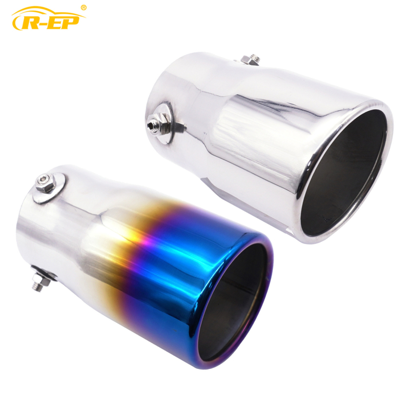 Secțiune din spate a sistemului de eșapament, oțel inoxidabil, universal, fixare cu șuruburi, modelele XH-MF010/XH-MF011