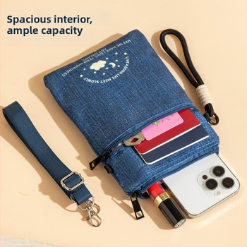 Pasių dėklas (audinys; užtrauktukas; pažymėjimo kišenė; vertikalios kvadrato formos; unisex)