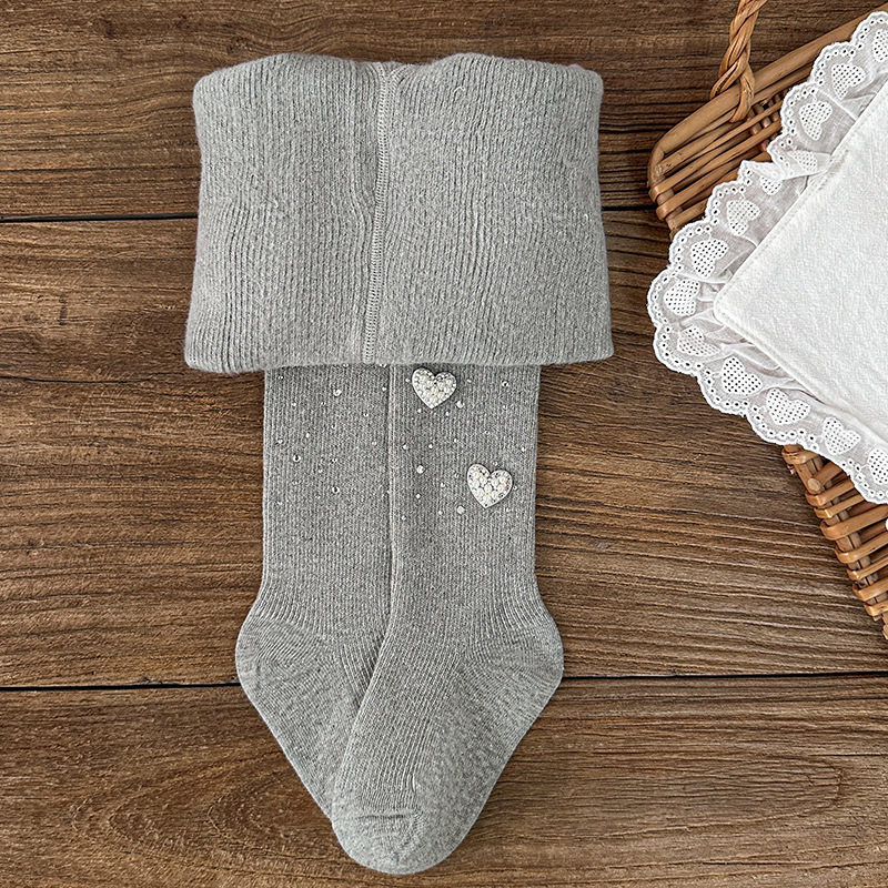 Dječje hulahopke za djevojčice – otisak, pamuk, tanke, visoka elastičnost, za uzrast 3–8 godina