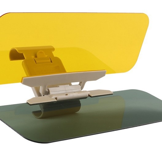 Automobilsko dnevno-noćno polarizirano ogledalo s klipom za vizir sunca, PVC, teleskopska ugradnja, masa 0,2 kg, porijeklo Zhejiang