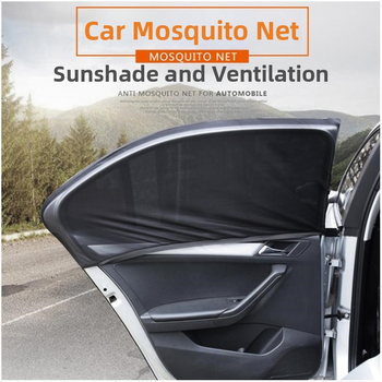 Automobilio moskitų tinklo skydelis su ventiliacija, permatoma kabinimo užuolaida, universali tinka, magnetinis tvirtinimas