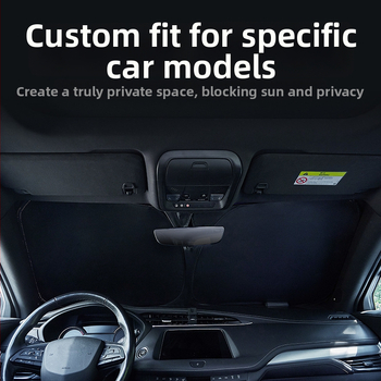 Emperor κουρτίνα σκίασης αυτοκινήτου με νανομονωτικό υλικό, παχιά και αδιαφανής, κρεμαστή, προσαρμοζόμενη