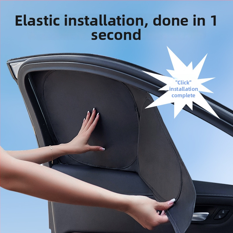 Emperor κουρτίνα σκίασης αυτοκινήτου με νανομονωτικό υλικό, παχιά και αδιαφανής, κρεμαστή, προσαρμοζόμενη