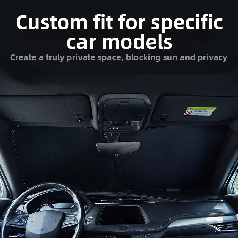 Emperor κουρτίνα σκίασης αυτοκινήτου με νανομονωτικό υλικό, παχιά και αδιαφανής, κρεμαστή, προσαρμοζόμενη