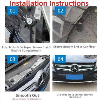 Automobilio variklio priešinsektinis apsauginis tinklas centrinei grožei, tinklelis, matmenys 113×75 cm, suderinamas su visais modeliais