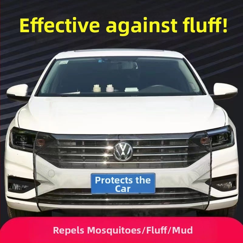 Automobilio variklio priešinsektinis apsauginis tinklas centrinei grožei, tinklelis, matmenys 113×75 cm, suderinamas su visais modeliais