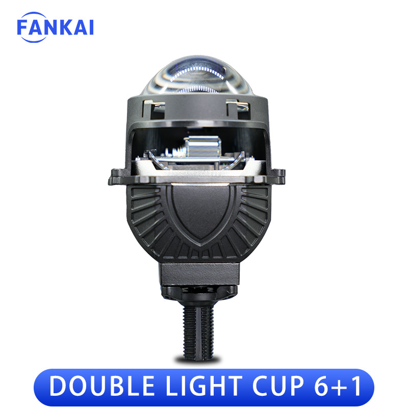 K8 kettős LED autófényszóró lencsével - 65W, 6000LM, 12V, 30000h