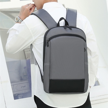 Unisex mugursoma no Oxford auduma, paplašināma, saderīga ar 15 collu klēpjdatoru, brīvā laika ceļojumiem