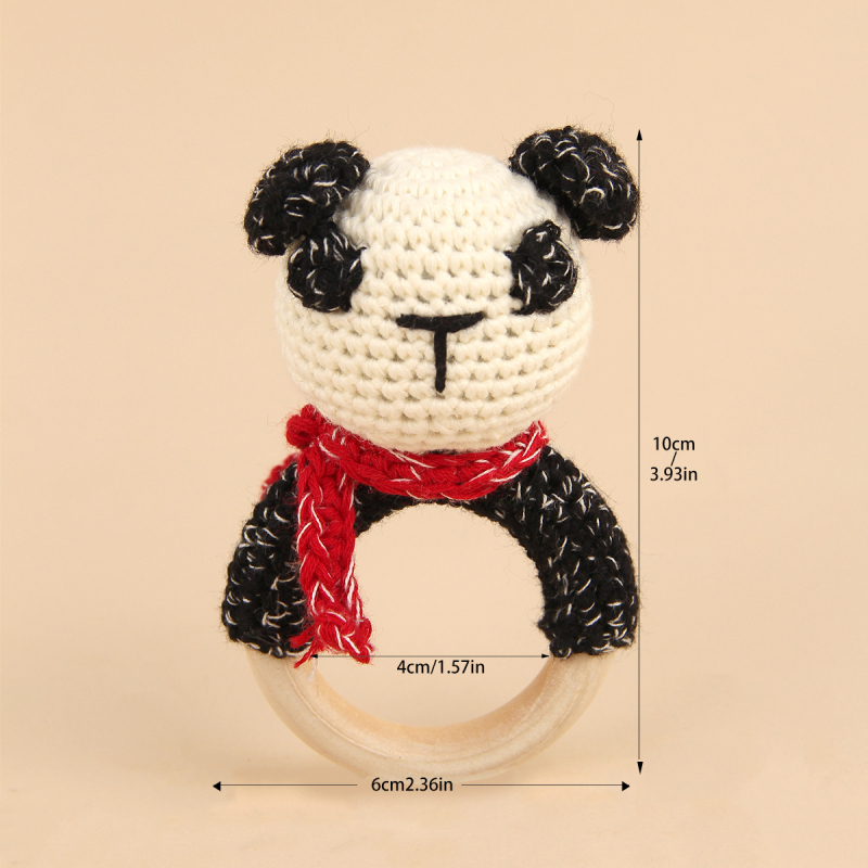 Комплект подаръчна кутия за бебе – 95% памук, меки животински дрънкалки за гризане, мултикомпонентен набор за новородени (0–12 месеца)