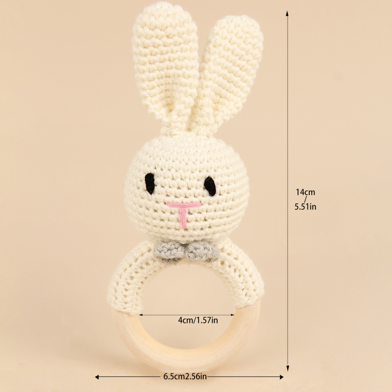 Комплект подаръчна кутия за бебе – 95% памук, меки животински дрънкалки за гризане, мултикомпонентен набор за новородени (0–12 месеца)