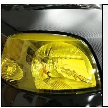 Naljepnica za automobilska svjetla, jednofarbni uzorak; ugradnja ljepilom; materijal: Drugo