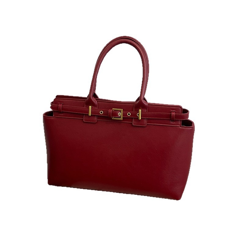 Ženska Tote torba, PU materijal, horizontalni kvadratni oblik, zatvarač, unutarnje pretinice za telefon i dokumente