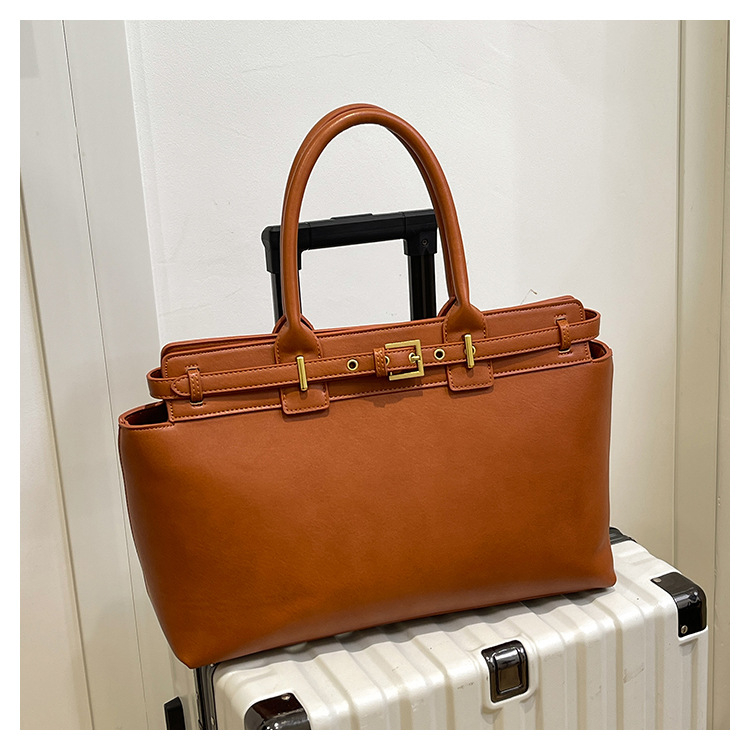 Ženska Tote torba, PU materijal, horizontalni kvadratni oblik, zatvarač, unutarnje pretinice za telefon i dokumente