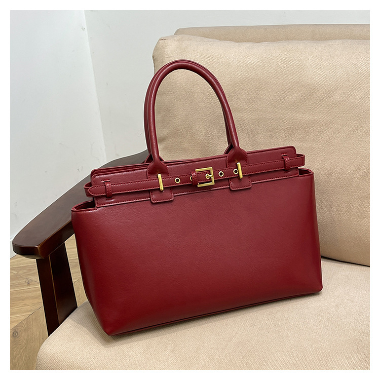 Ženska Tote torba, PU materijal, horizontalni kvadratni oblik, zatvarač, unutarnje pretinice za telefon i dokumente