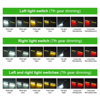 Mágneses COB munka lámpa - 8W, 3.7V, Modell A55, 300-500 lm, 5000K fehér/piros fény