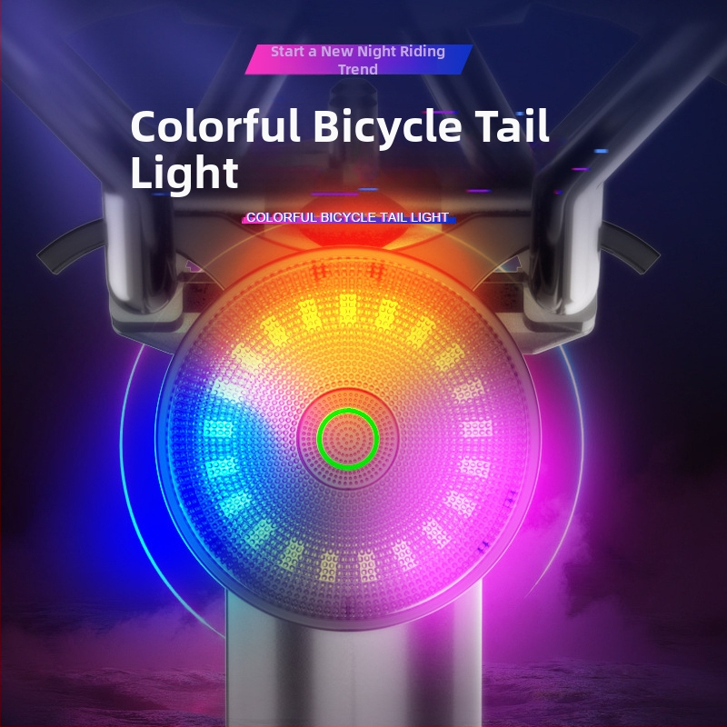 LED zadné svetlo na bicykel so senzorom, 2W, 300mAh, dosah do 50 m, vlastné logo