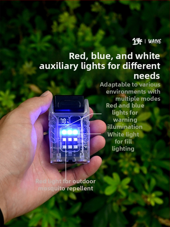 Kempingo COB LED žibintas – nešiojamas, daugiafunkcinis, įkraunamas, 3.7V, 4.44W, mygtuko jungiklis, modelis I-038