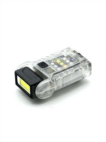 Kempingo COB LED žibintas – nešiojamas, daugiafunkcinis, įkraunamas, 3.7V, 4.44W, mygtuko jungiklis, modelis I-038