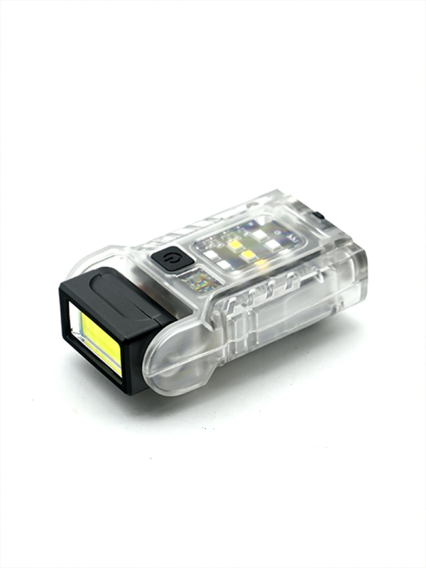 Kempingo COB LED žibintas – nešiojamas, daugiafunkcinis, įkraunamas, 3.7V, 4.44W, mygtuko jungiklis, modelis I-038