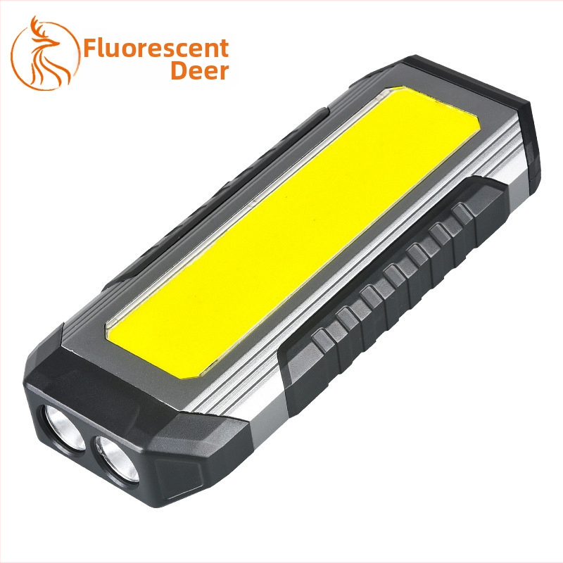 Φανάρι επισκευής αυτοκινήτων με φόρτιση USB, μαγνητική βάση, COB LED 5W, εμβέλεια 100–200 μέτρα