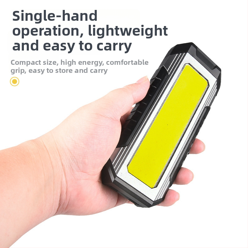 Φανάρι επισκευής αυτοκινήτων με φόρτιση USB, μαγνητική βάση, COB LED 5W, εμβέλεια 100–200 μέτρα