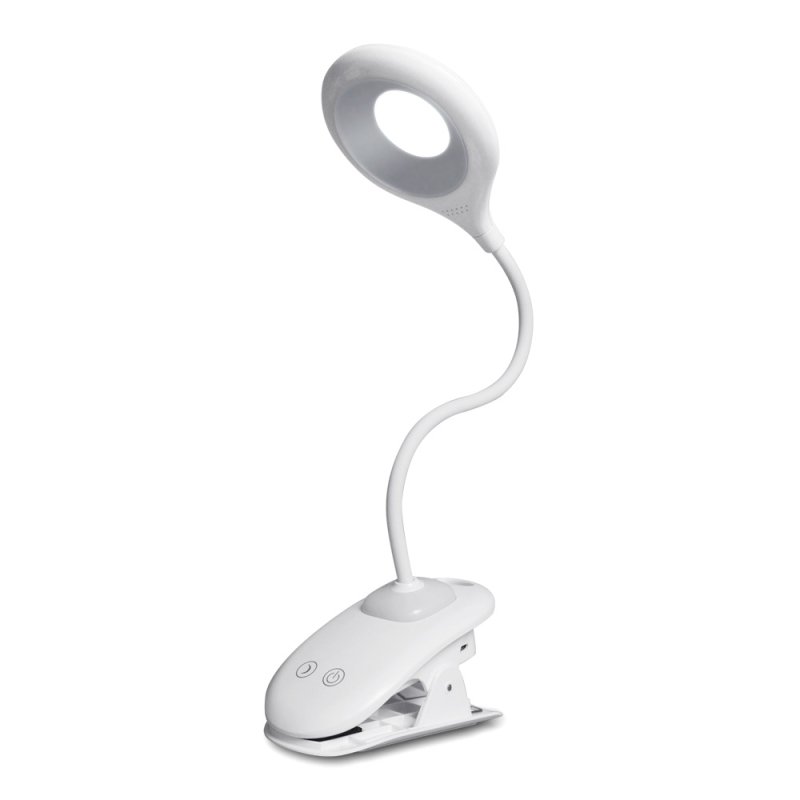 Stolna lampa s klipom za pričvršćivanje i dugim ramenom, USB napajanje, dodirno upravljanje, moderni dizajn