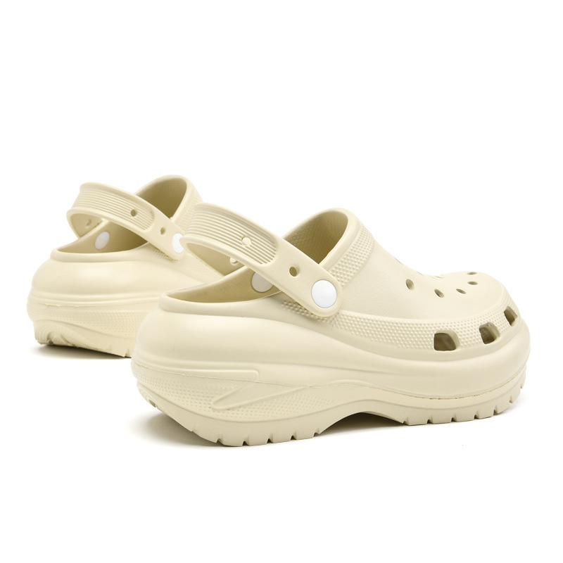 Дамски Crocs обувки от EVA, повдигане на височина 3–5 cm, антихлъзгащи, ежедневен стил