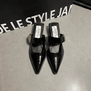 Naiste mülid terava ninaga, ülaosa: Super Fiber, talla: kumm, vooder puudub, kevad 2025