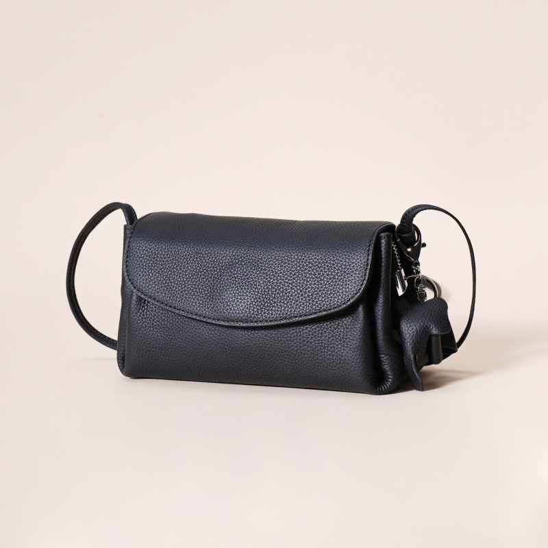 Női valódi bőr crossbody táska, mini, doboz formájú, felső réteg marhabőr, 2025 divat