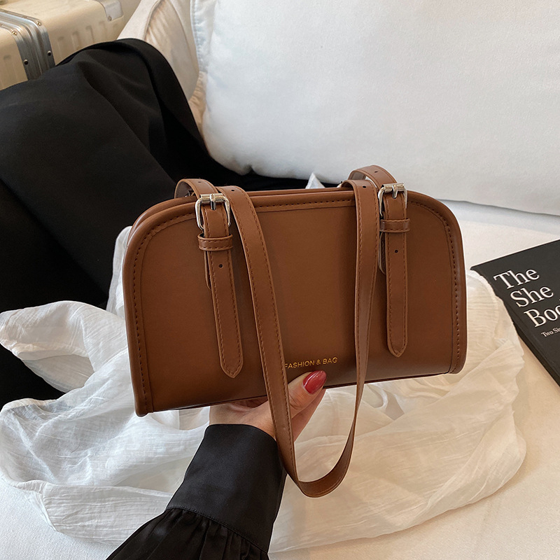 PU bucket torba, gradska jednostavnost, horizontalno četvrtastog oblika, zatvarač, džep za mobitel