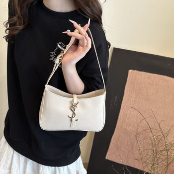 Torba za pazuh, gradski stil, PU, horizontalni kvadratni oblik, zatvarač, džep za mobitel