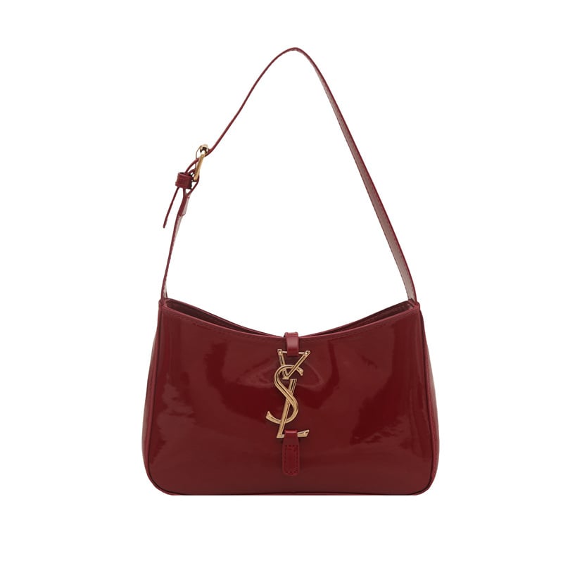 Torba za pazuh, gradski stil, PU, horizontalni kvadratni oblik, zatvarač, džep za mobitel