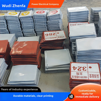 Elektrinės įtampos įspėjimo ženklas ir eismo ženklas su aliuminio emalio plokštele, inžinerinės klasės atšvaitinis filmas, UV spausdinimas, pritaikoma