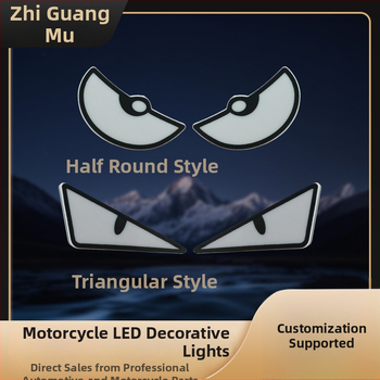 LED motociklo žibintai – 12V, 12W, 1200 lm, IP60, Modelis Imp Eyes